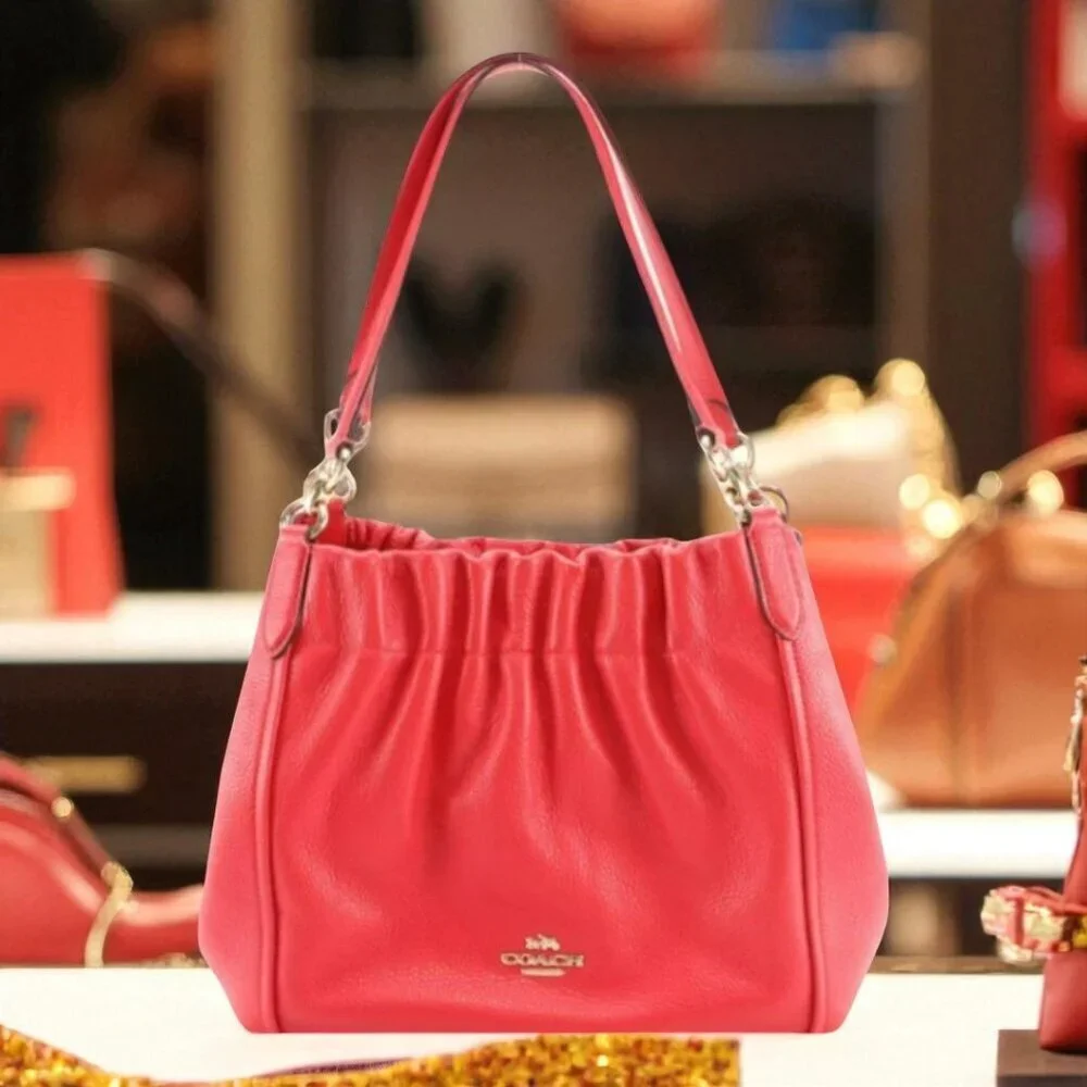 Coach Maya👜 Leather Shoulder Bag